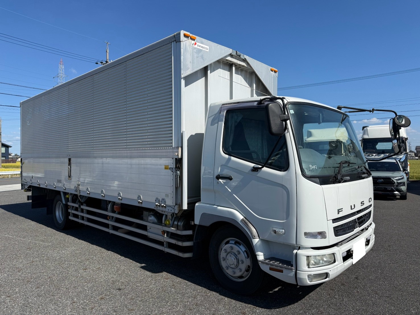 三菱 中型増トンワイド ファイター アルミウィング PDG-FK72FZ